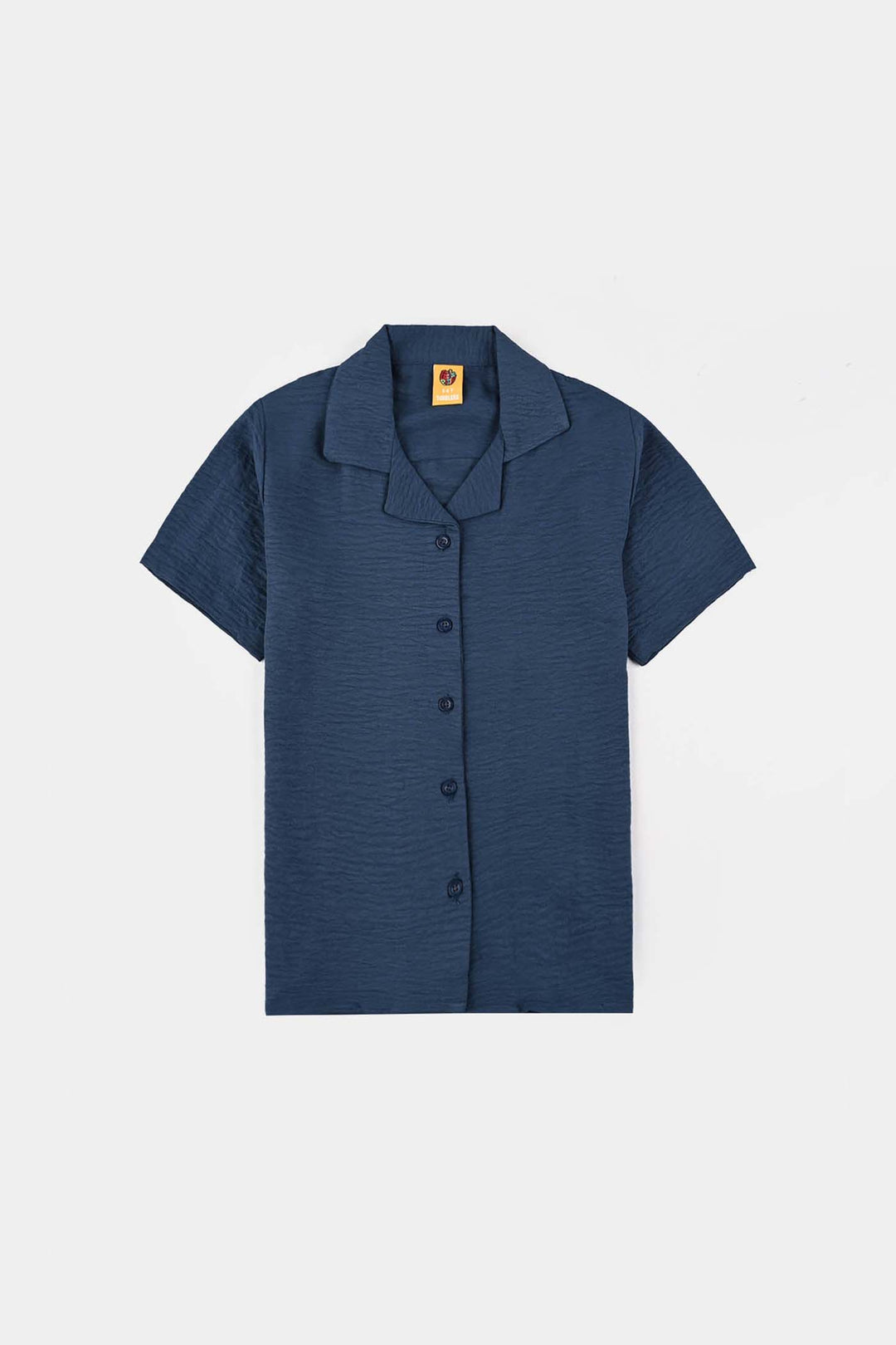 Girls Viscose Woven Nightwear -Basic-BLUE