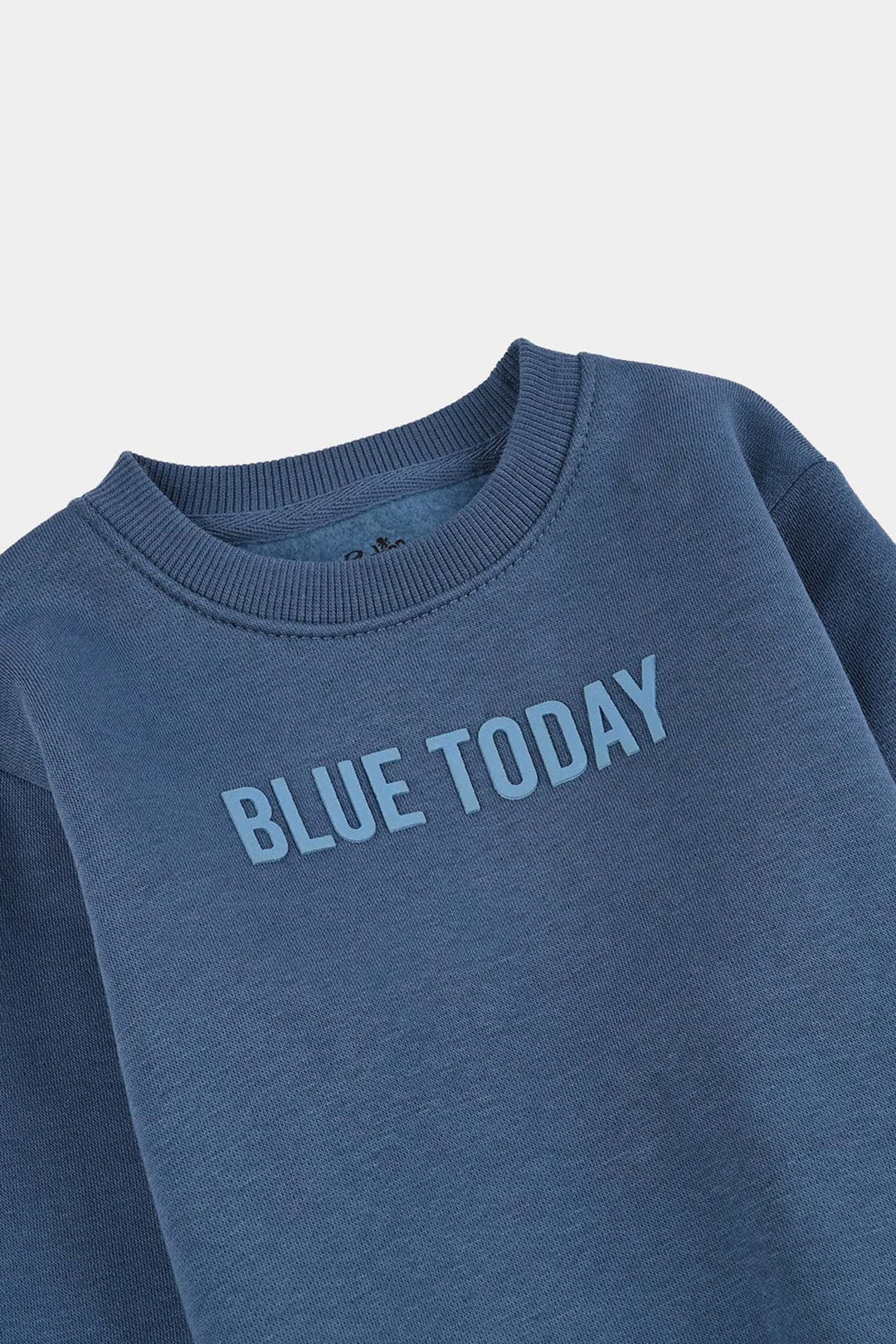 Boys Fleece Sweatshirt Blue Today-Stellar