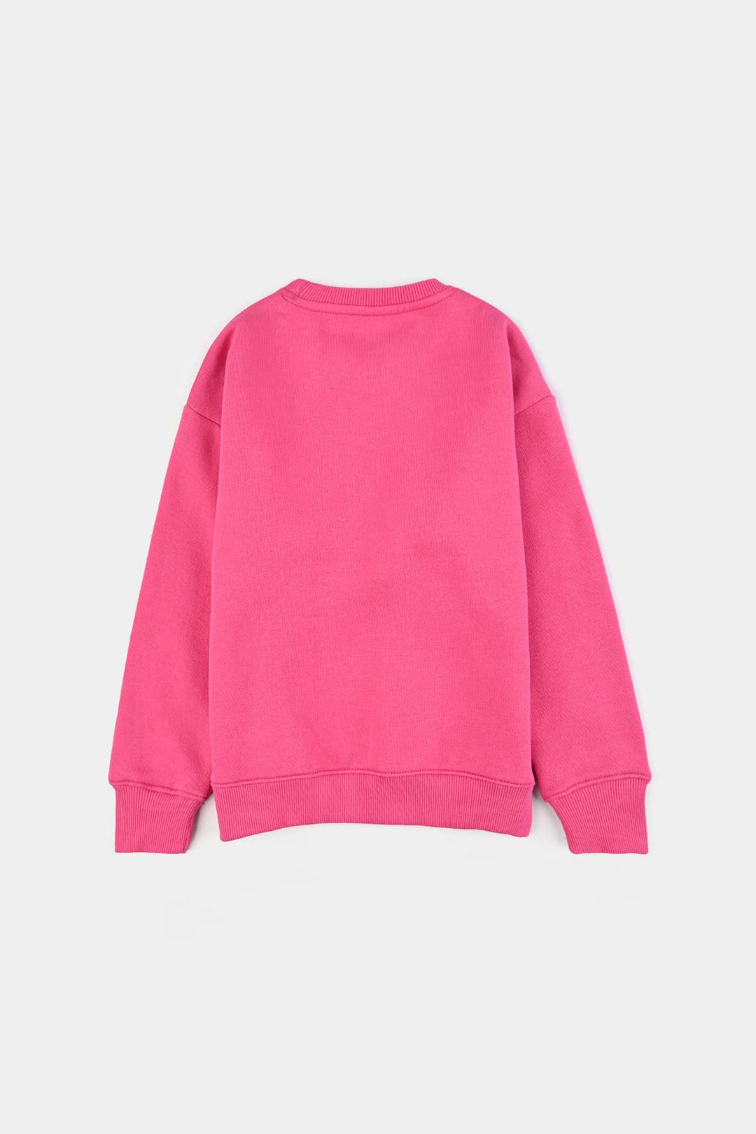 Girls Fleece Sweatshirt Favorite-Pink