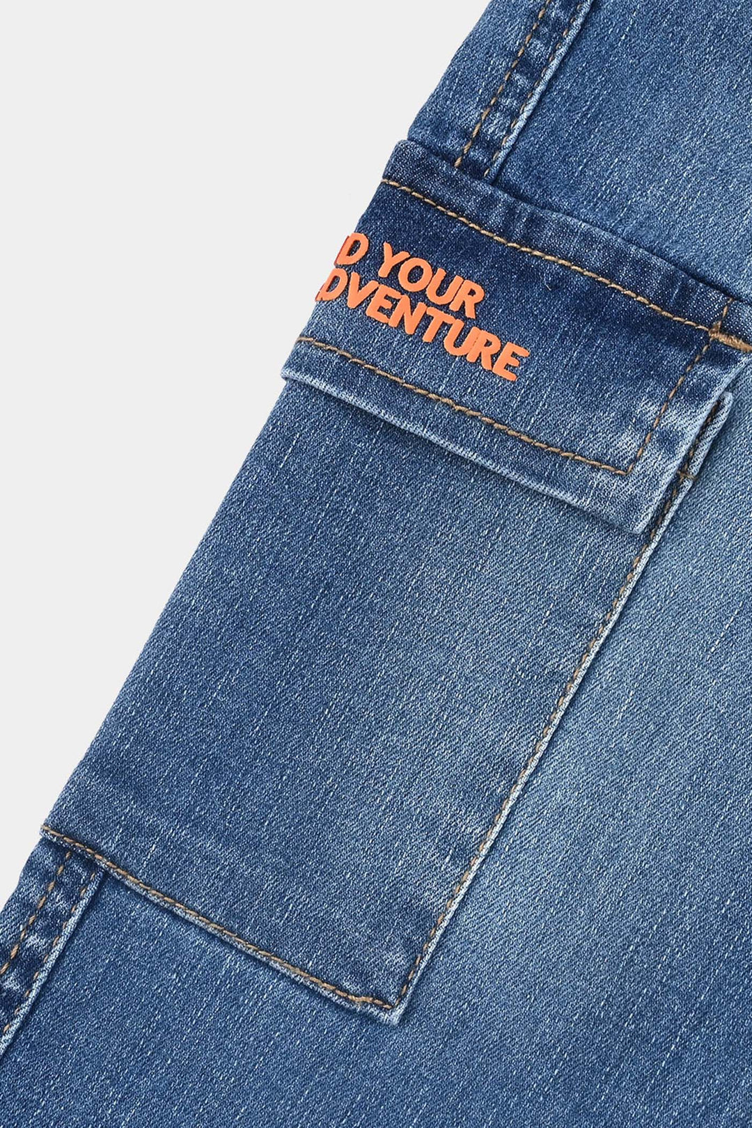 Boys Denim Stretch Pant Adventure-Ice Blue