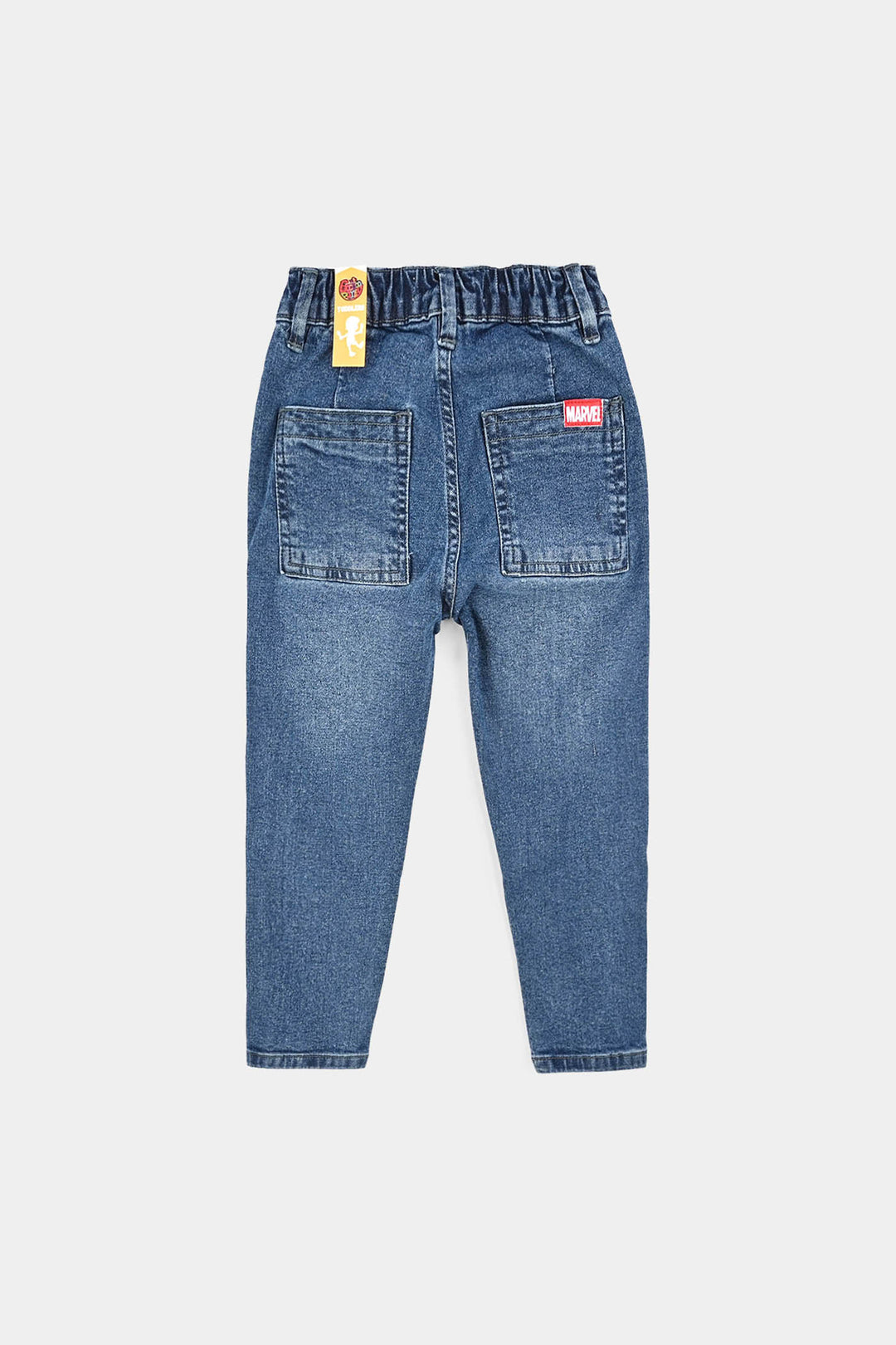 Boys Denim Stretch Pant - Mid Blue