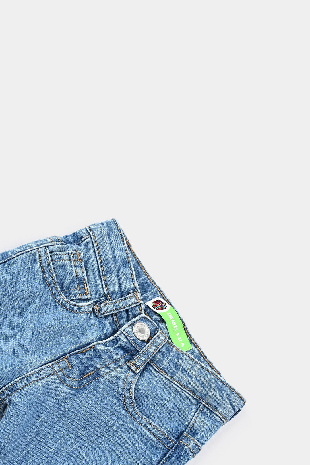 Infant Boys Denim Stretch Pant Basic - LT.Blue