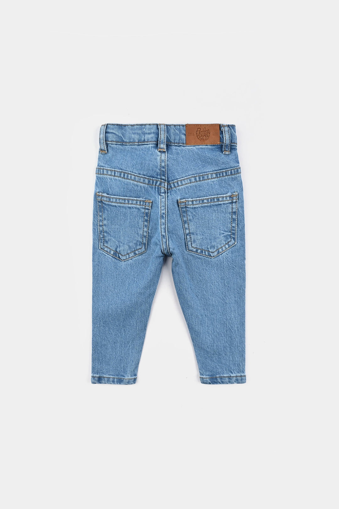 Infant Boys Denim Stretch Pant Basic - LT.Blue