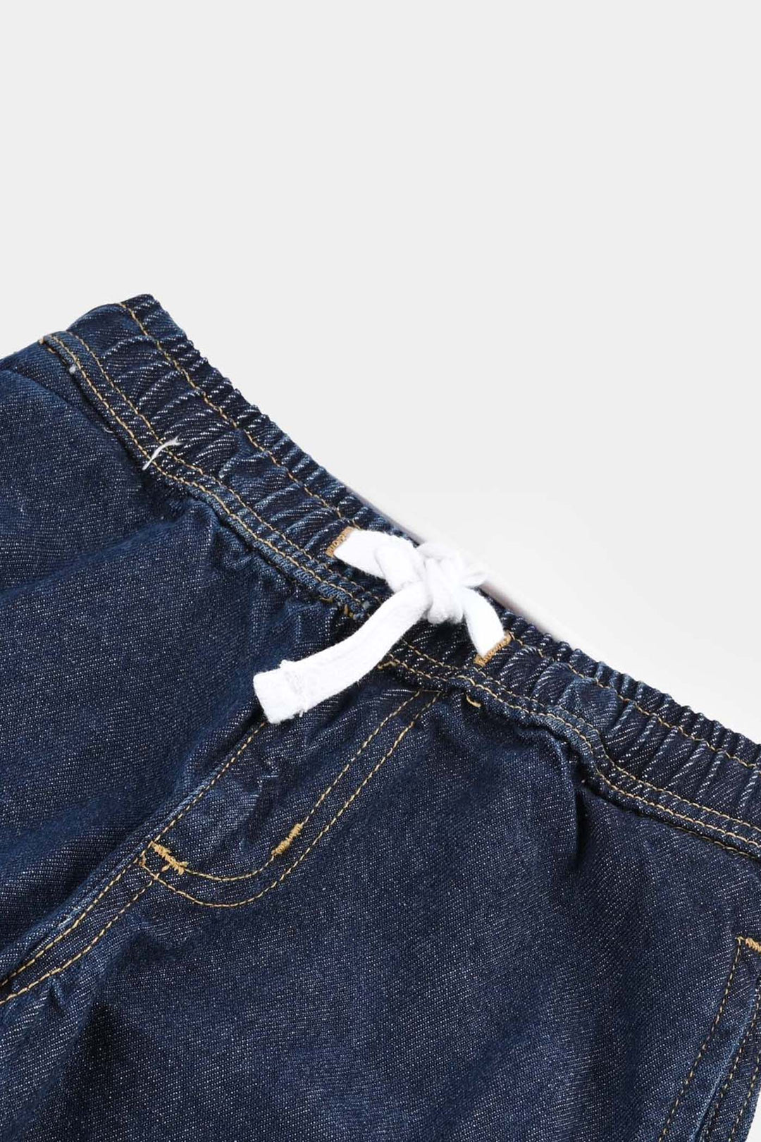 Boys Denim Stretch Pant City Division-DARK BLUE