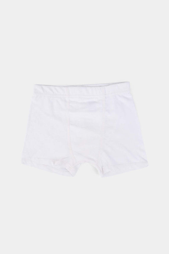 Boys Cotton Jersey Basic Boxer (Pack Of 2) - Black/White