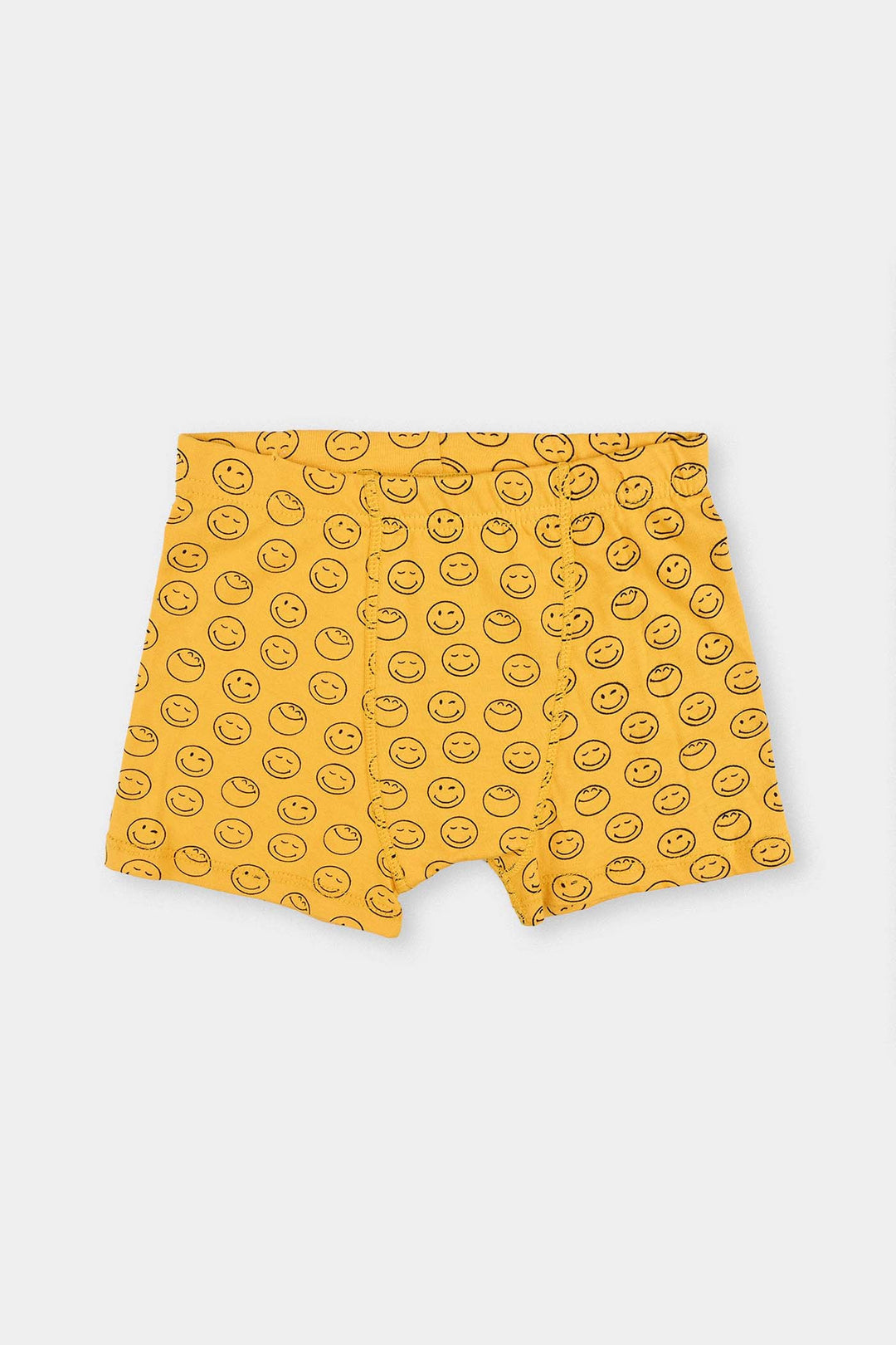 Boys Cotton Jersey Boxer - Pack Of 2 (Blue/Yellow)