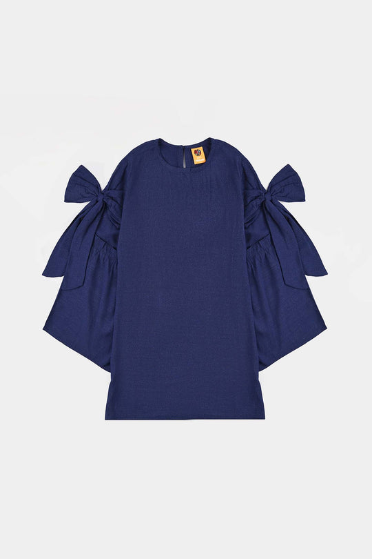 Girls Cotton Casual Top Galaxy-Navy Blue