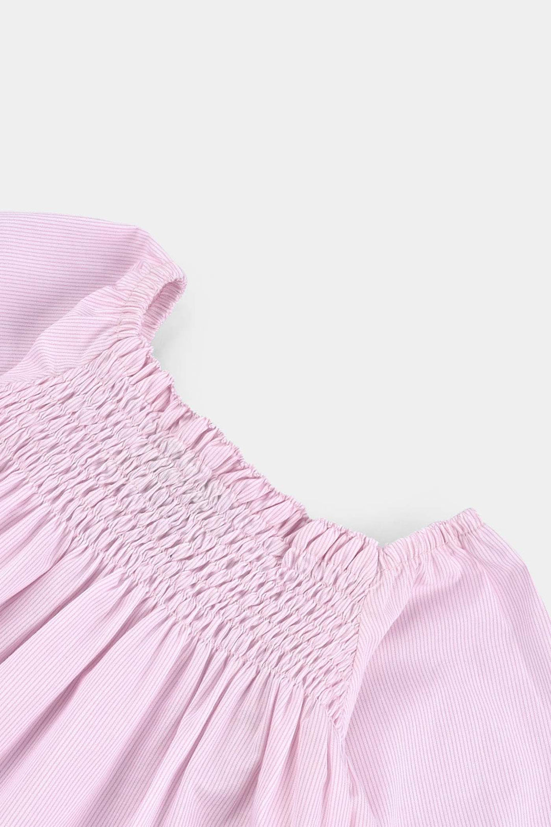 Infant Girls Cotton Casual Top Stripes - Pink