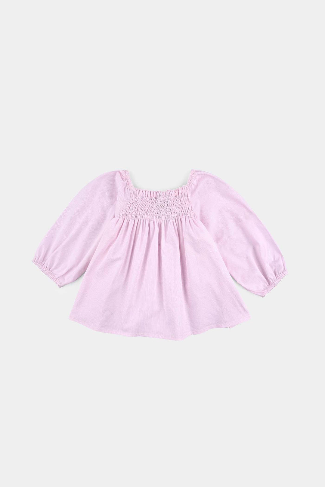 Infant Girls Cotton Casual Top Stripes - Pink