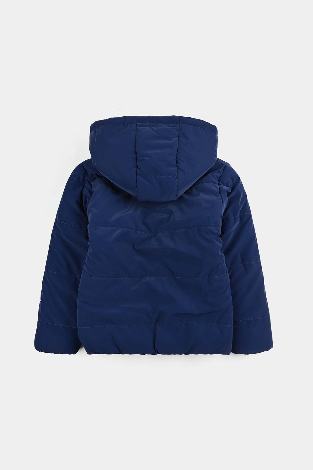 Girls Quilted Jacket F/S -NAVY