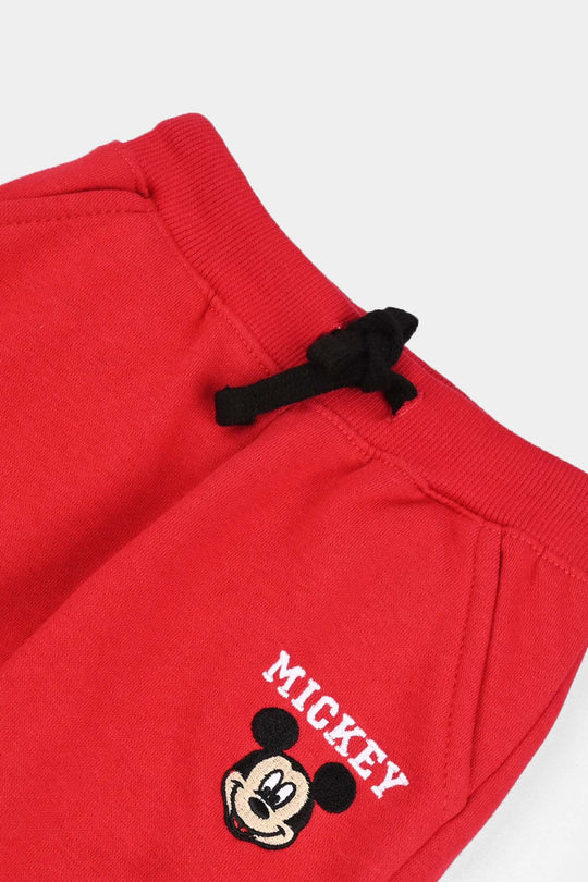 Infant Boys Fleece Pajama - Red
