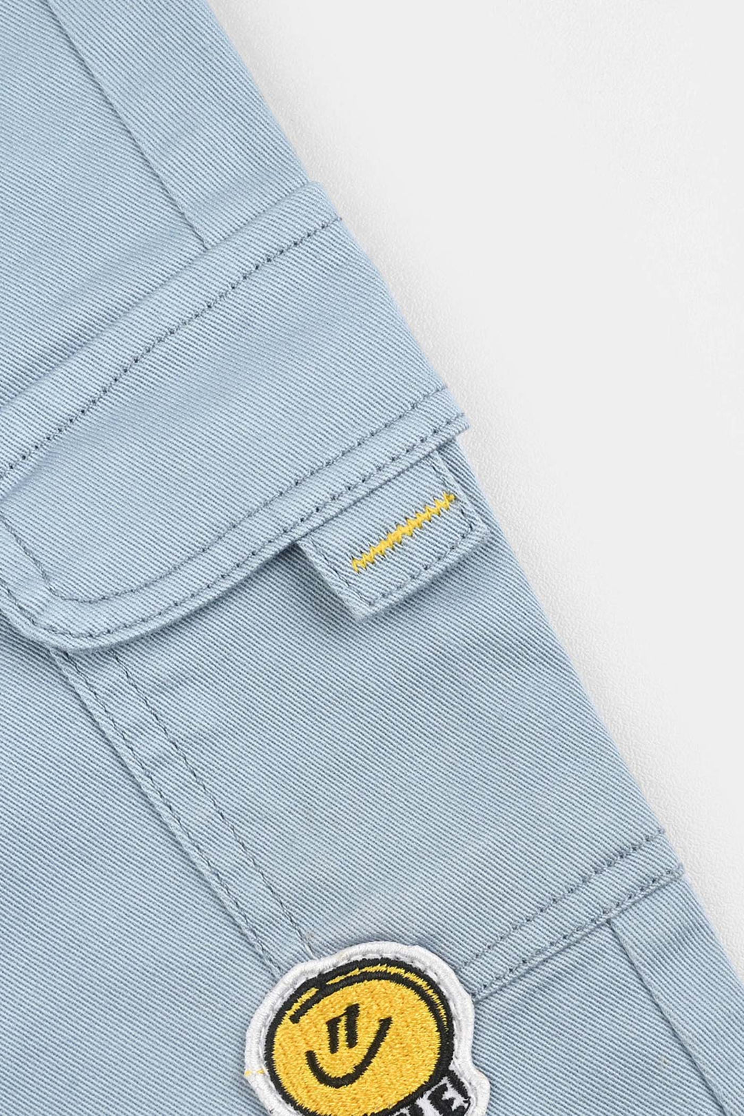 Infant Boys Denim Stretch Pant Make Me Happy