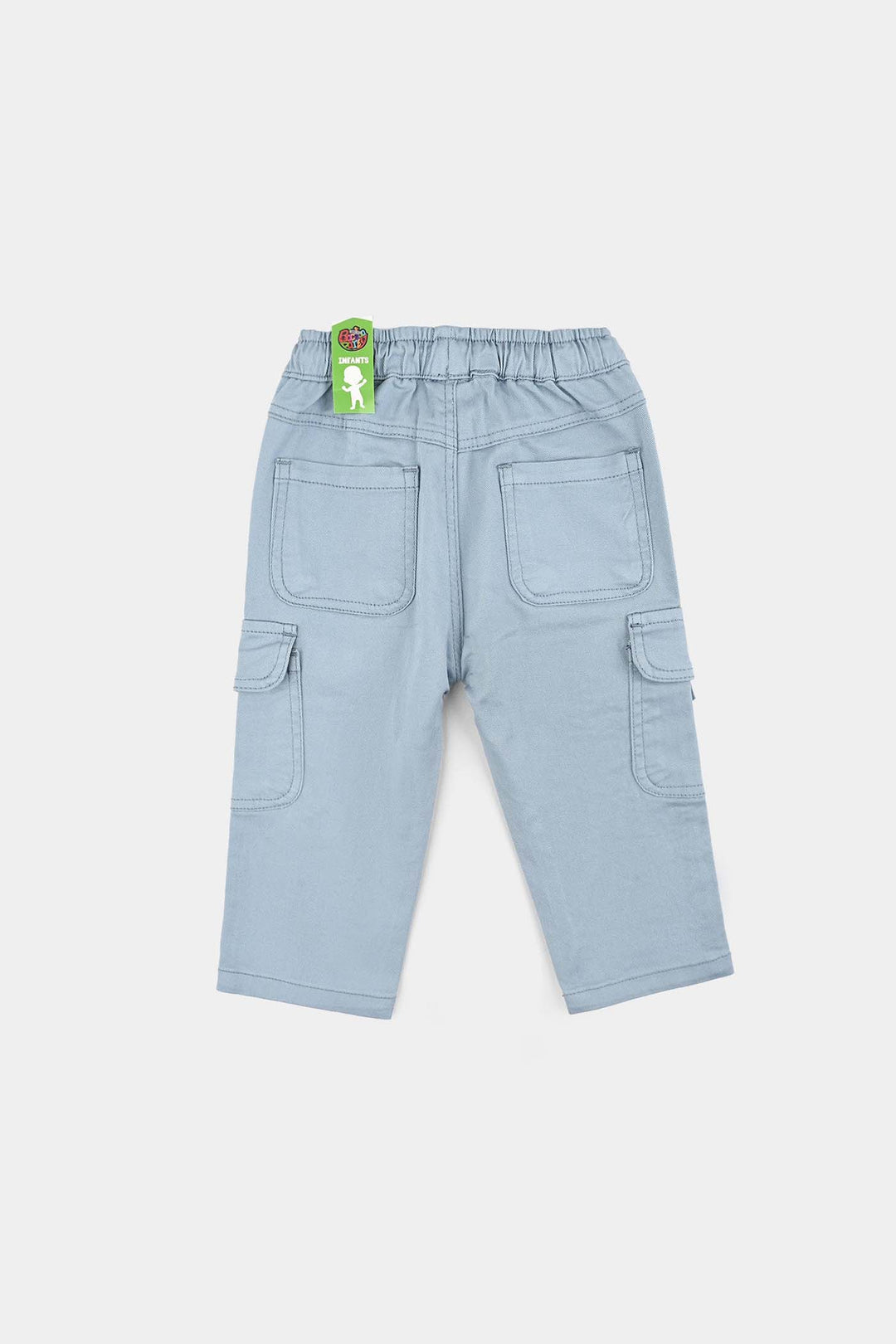 Infant Boys Denim Stretch Pant Make Me Happy