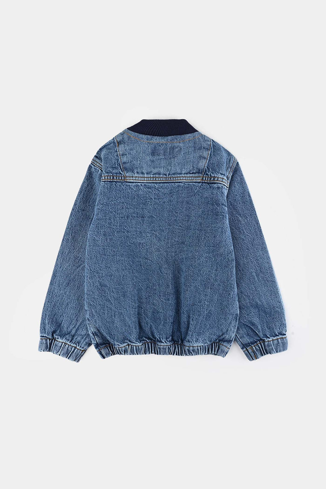 Boys Denim Stretch Woven Jacket Superior-Light Blue