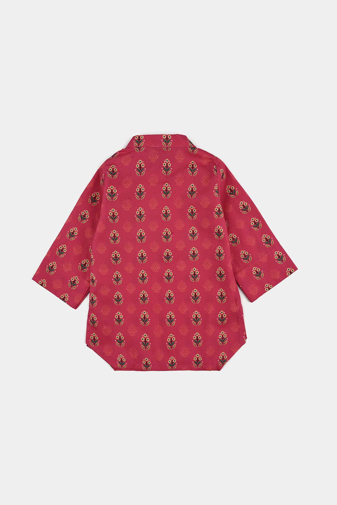 Infant Girls Cotton Poplin Printed 2 Pcs