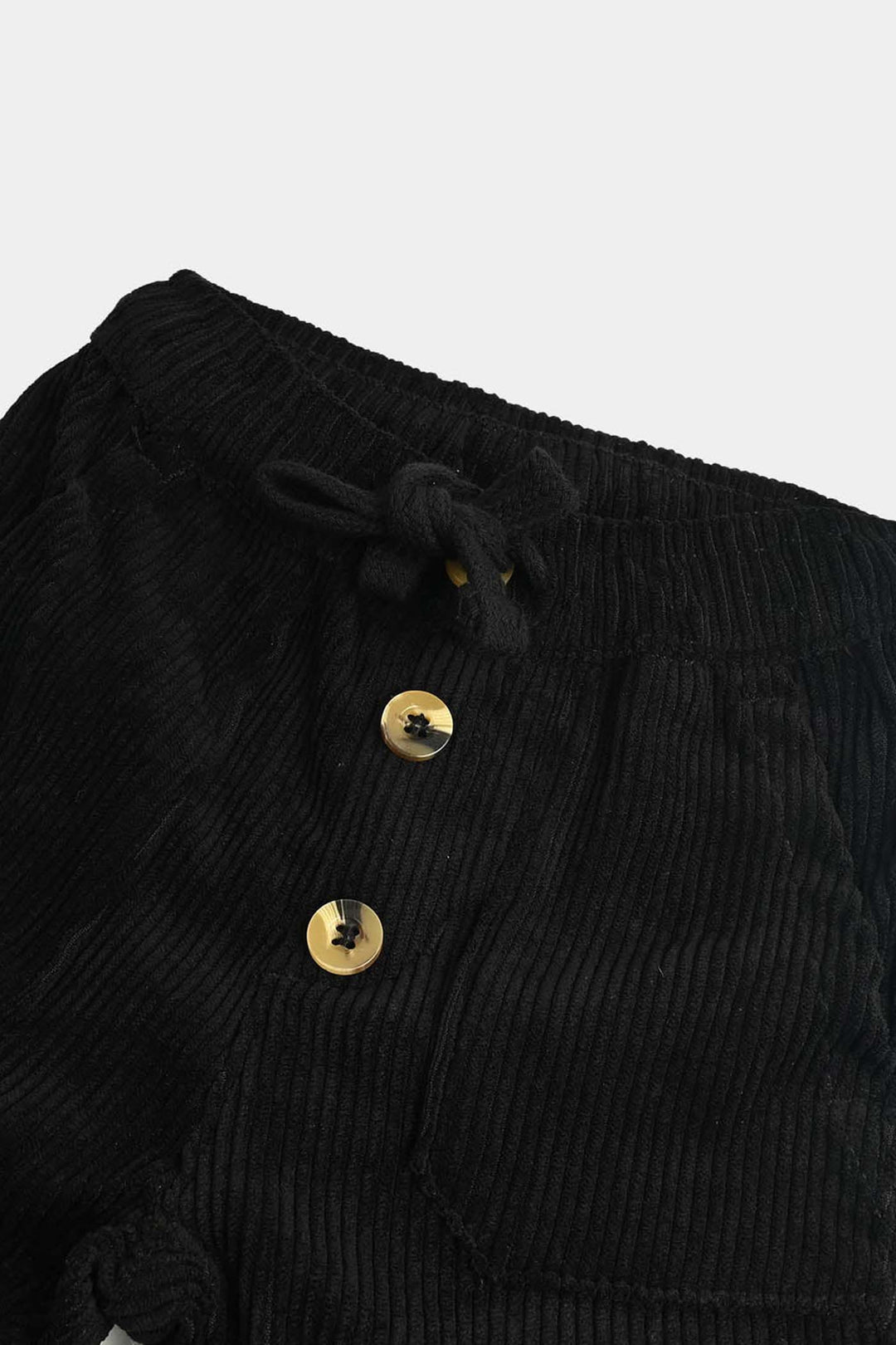 Infant Boys Denim Stretch Corduroy Pant We Live-BLACK