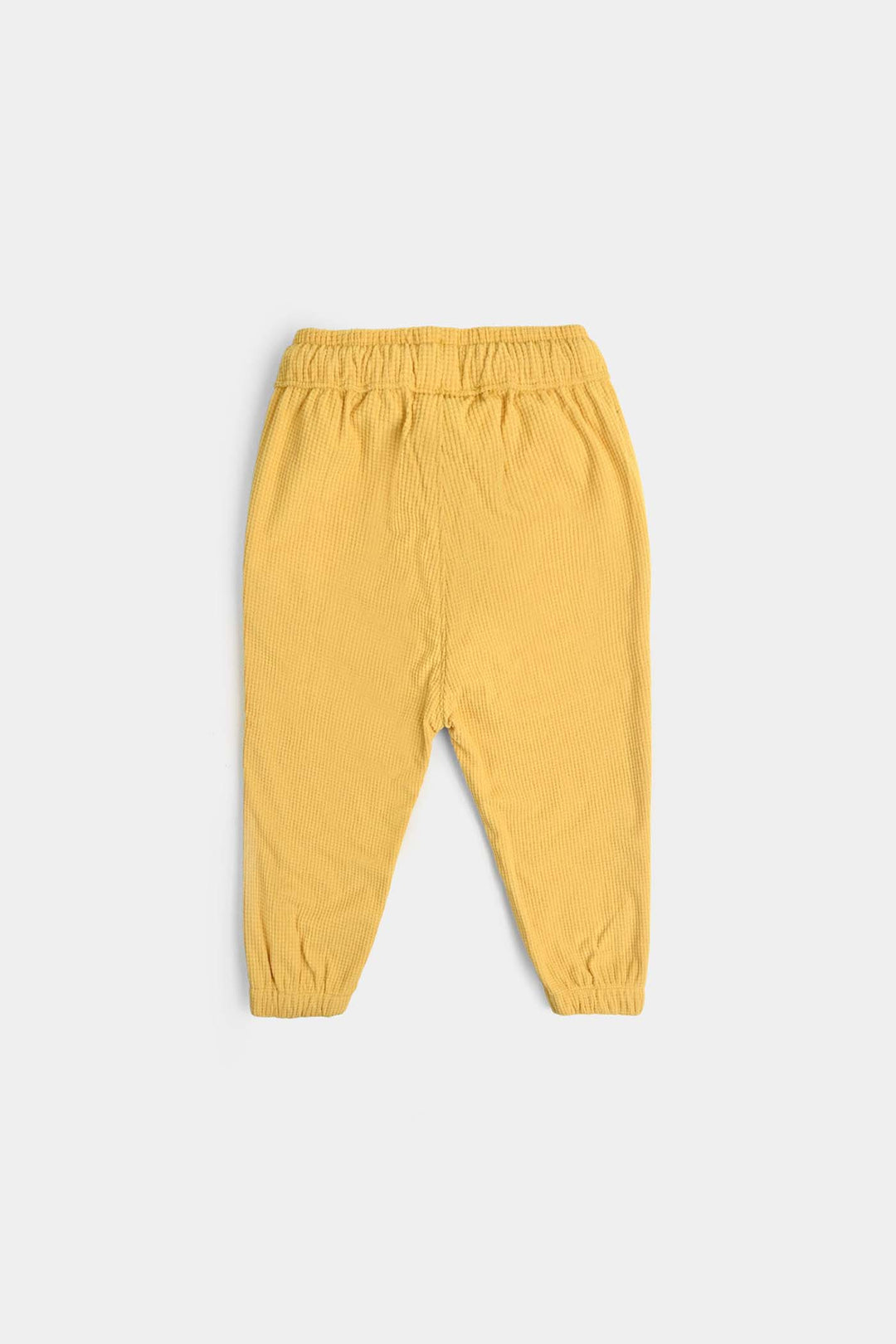 Infant Girls Corduroy Pant Frill - Citrus/yellow