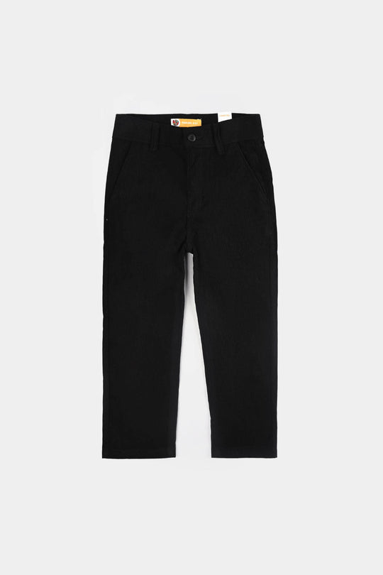 Boys Corduroy Pant Cord-BLACK