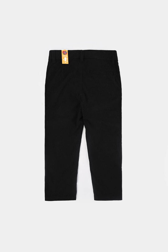 Boys Corduroy Pant Cord-BLACK