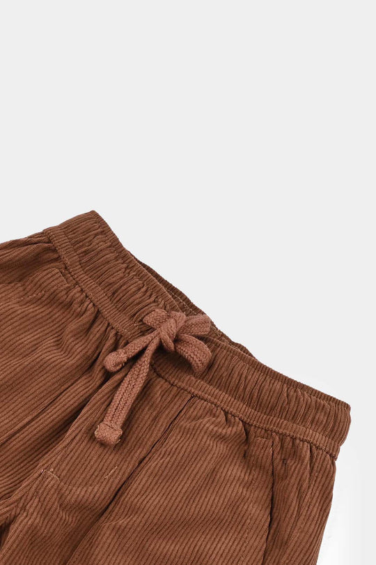 Boys Corduroy Pant-BROWN