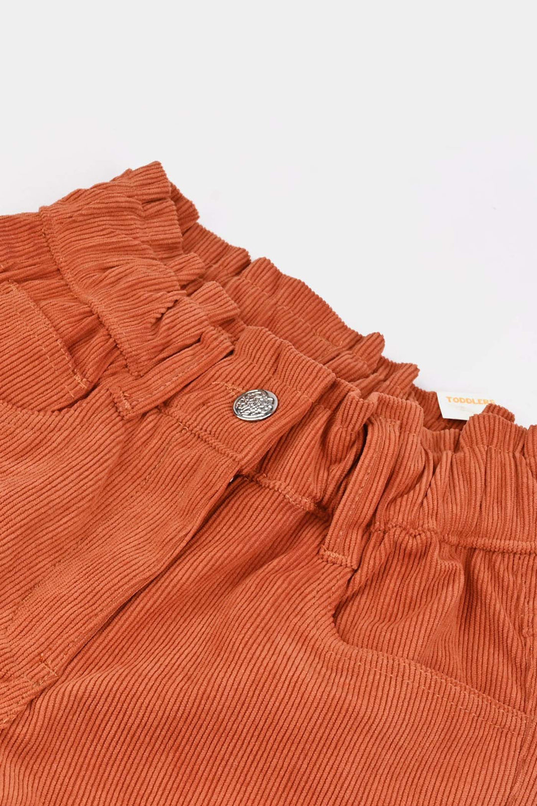 Girls Corduroy Pant Paper-Rust