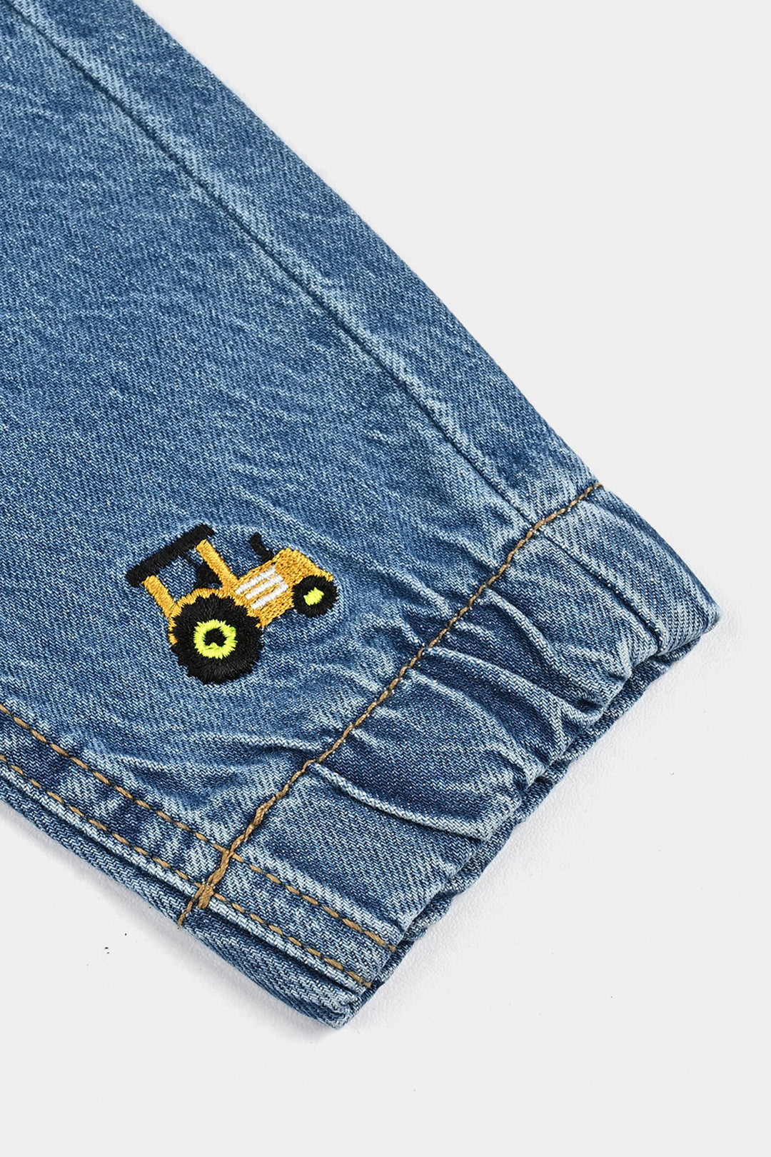 Infant Boys Denim Stretch Pant Casual Chic Denim-Mid Blue