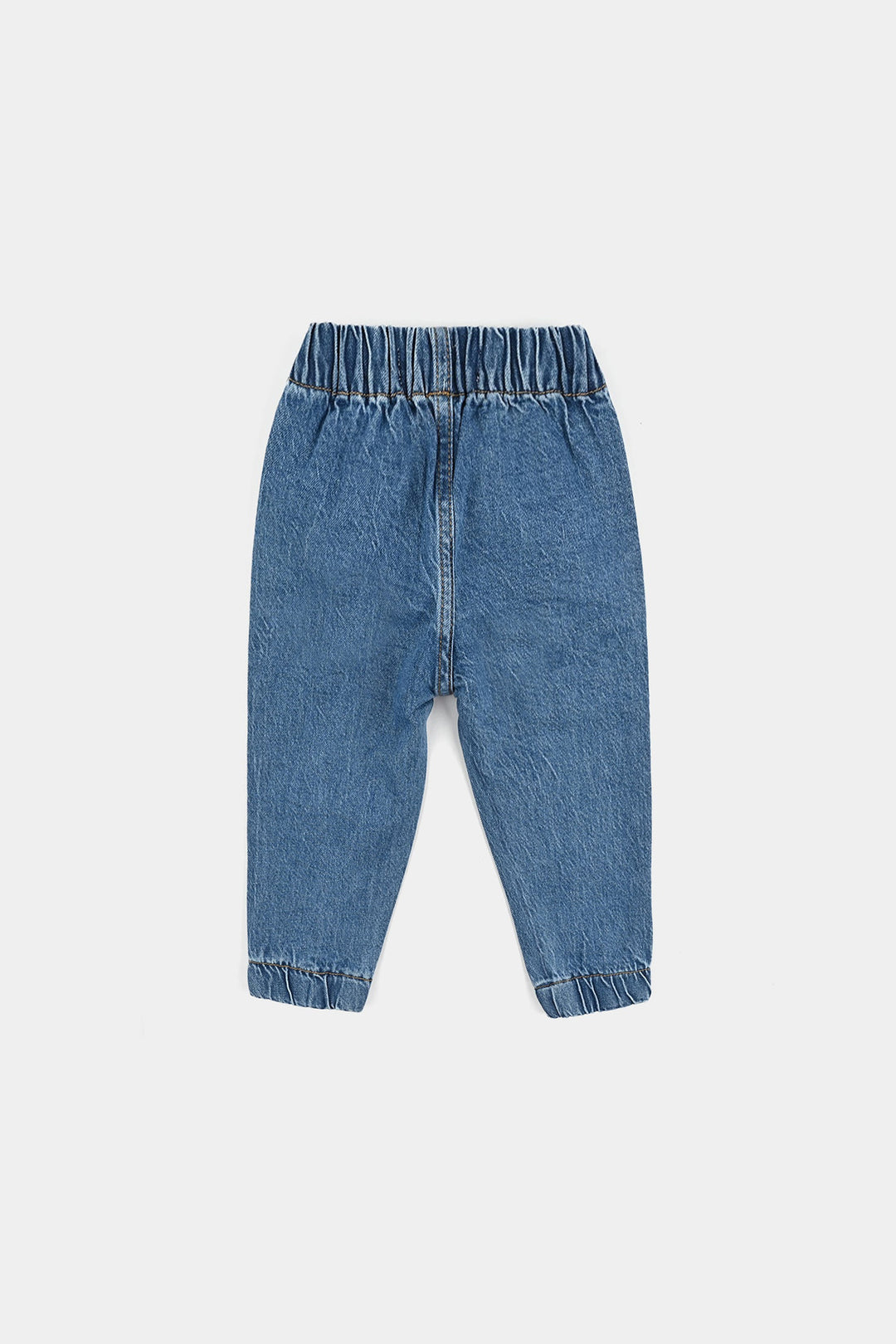 Infant Boys Denim Stretch Pant Casual Chic Denim-Mid Blue