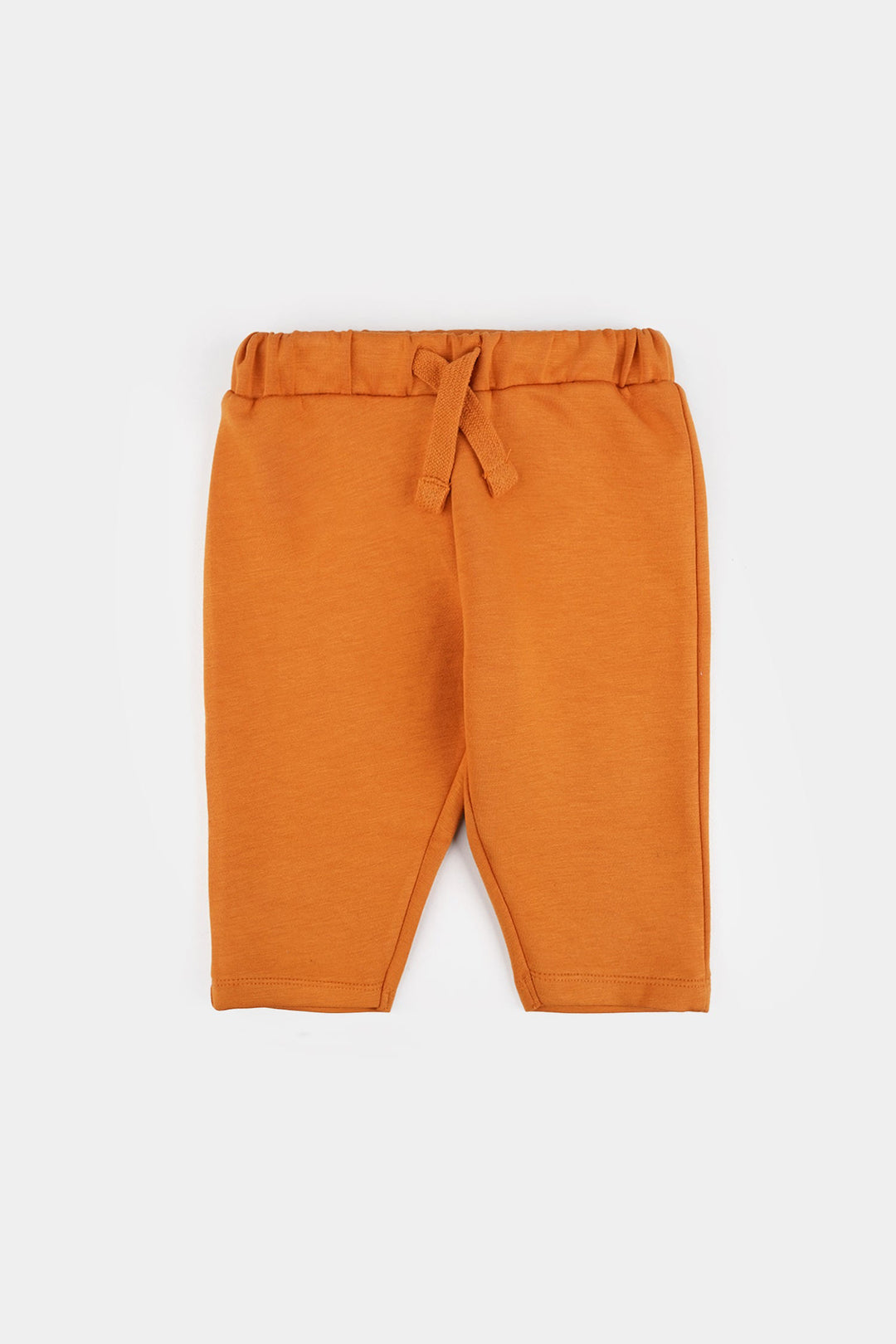 Infant Boys Cotton Interlock Suit Little champ-BROWN