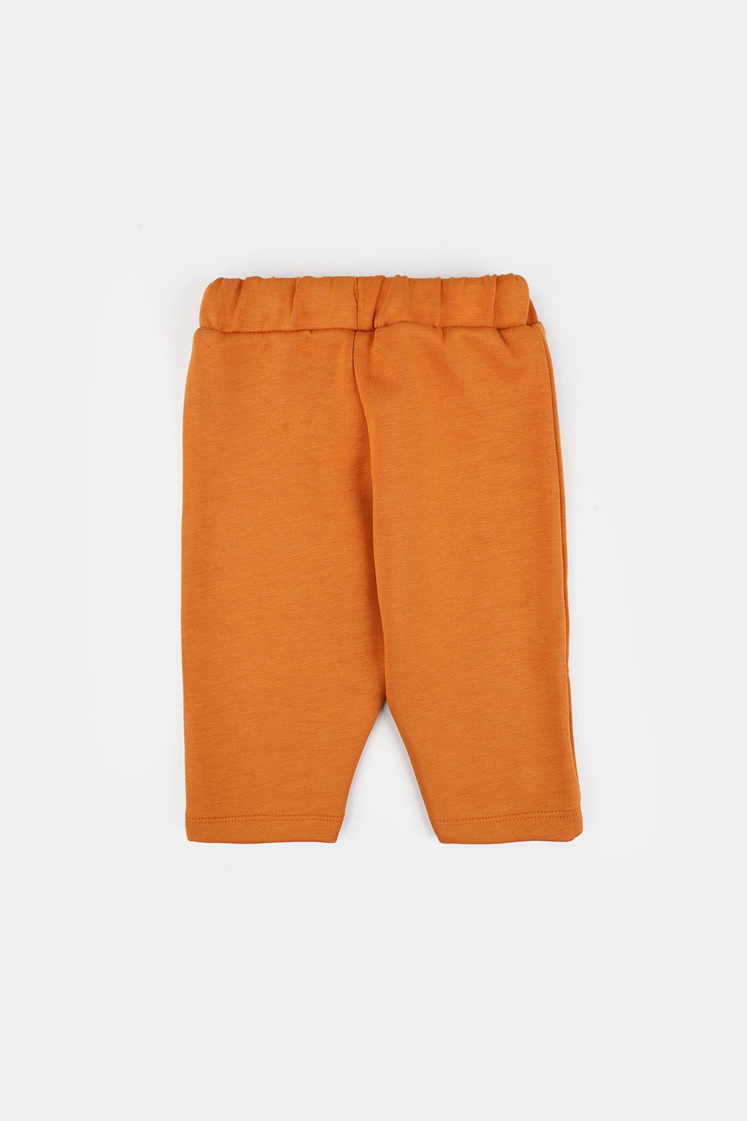 Infant Boys Cotton Interlock Suit Little champ-BROWN