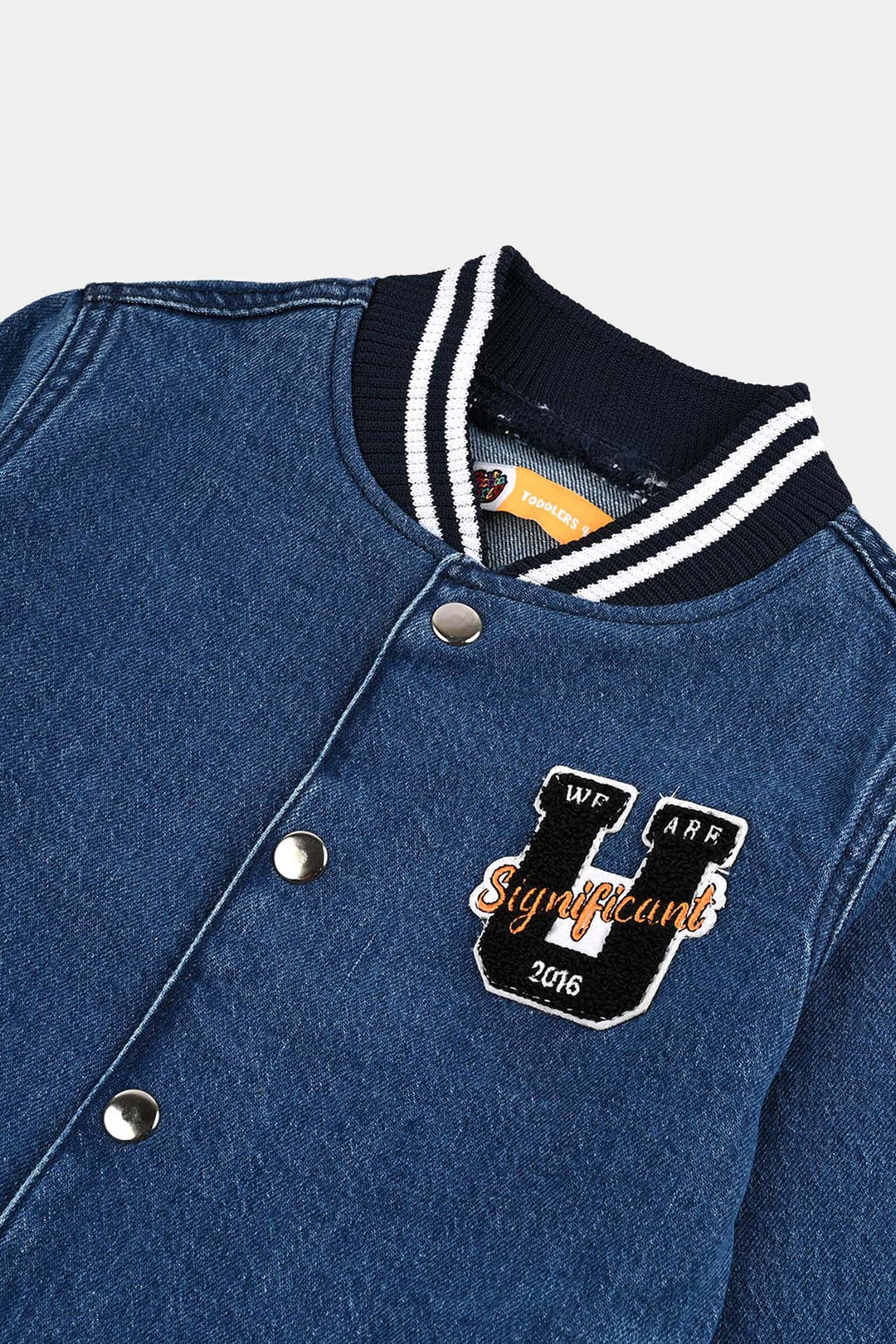 Boys Denim Stretch Jacket Unstoppable Light Blue