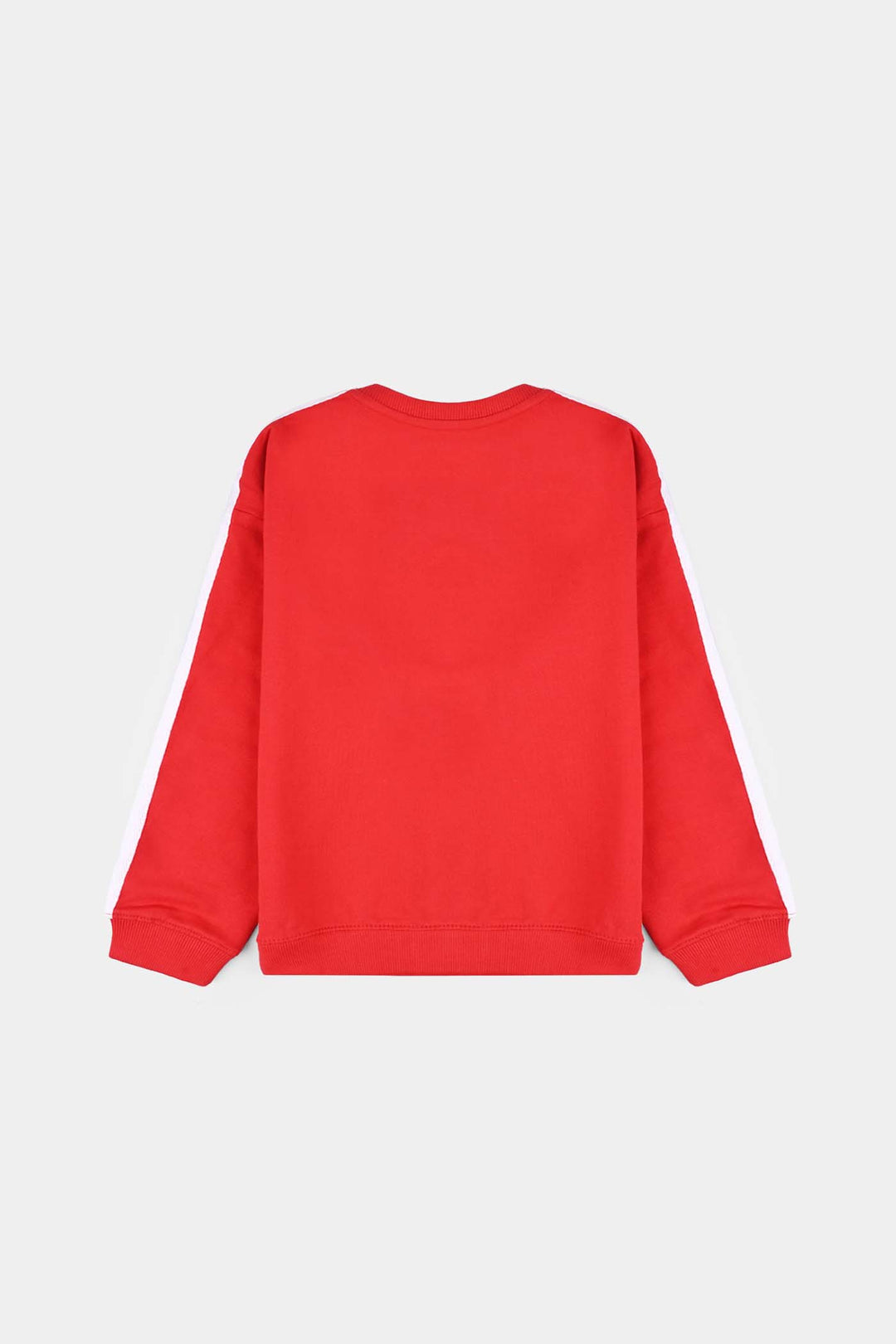 Boys Jersey/Terry Sweatshirt (Race Club) - Red