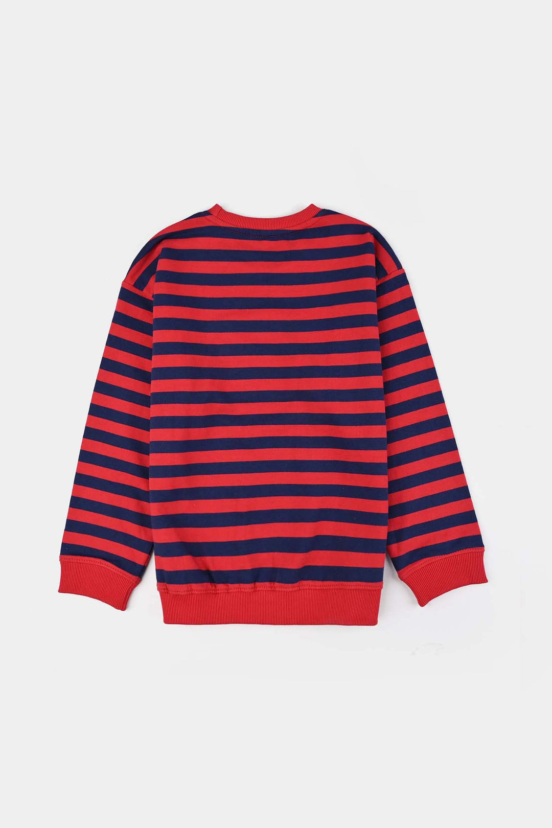 Boys Jersey/Terry SweatShirt No More Rules-RED