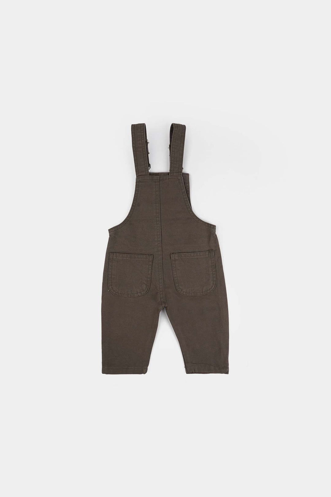 Infant Boys Cotton Twill Dangri Lets Fly-GREEN