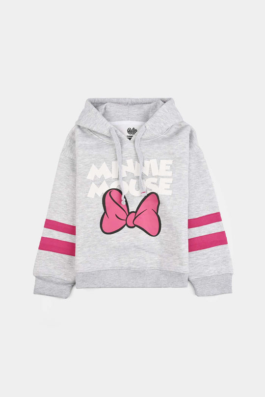 Girls Fleece 2 Piece Suit - Grey