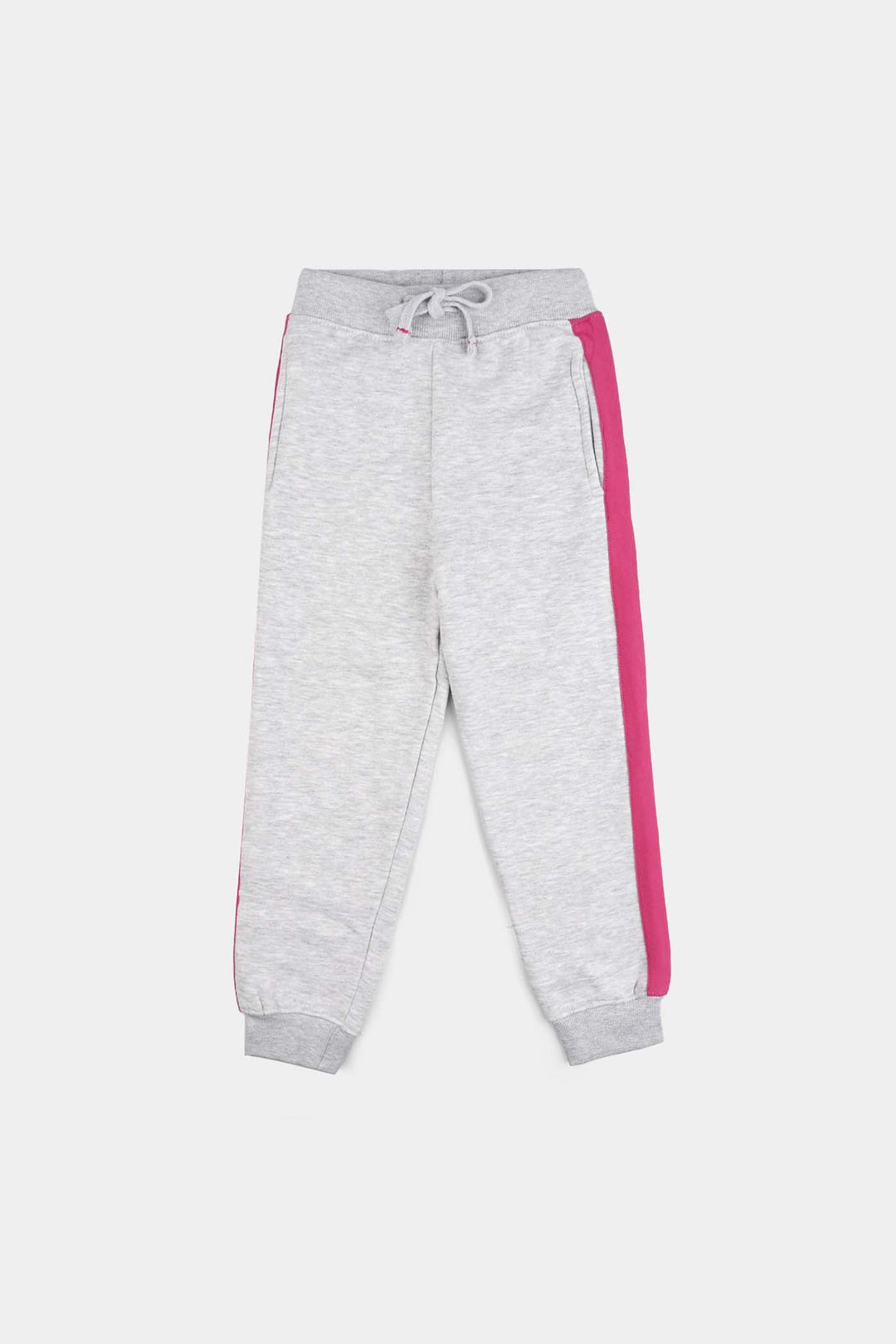 Girls Fleece 2 Piece Suit - Grey