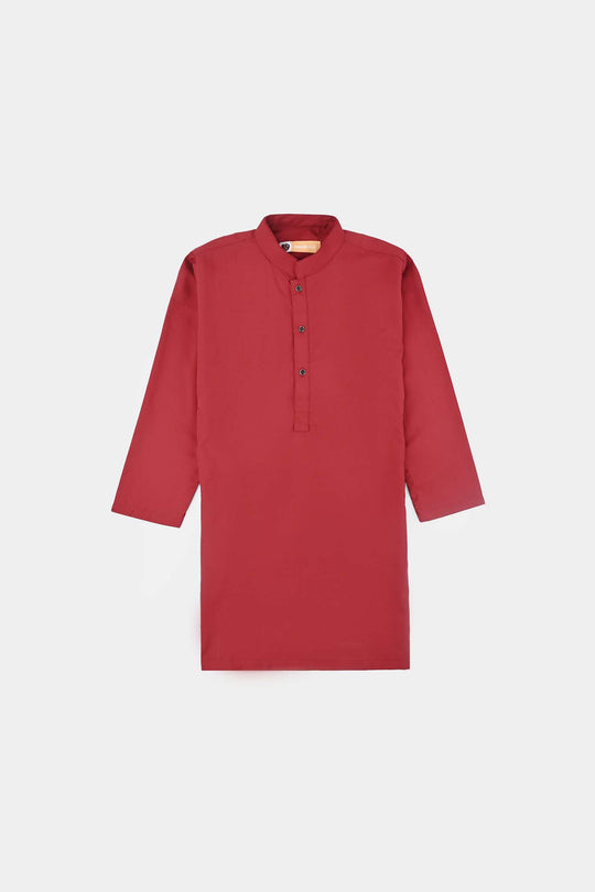 Boys Poly Viscose 3Piece Suit (RHYTHMIC)-RED