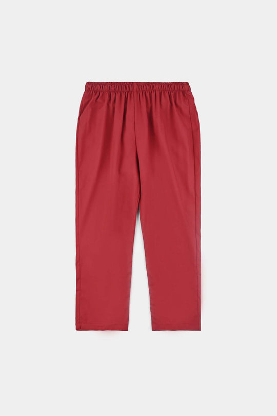 Boys Poly Viscose 3Piece Suit (RHYTHMIC)-RED