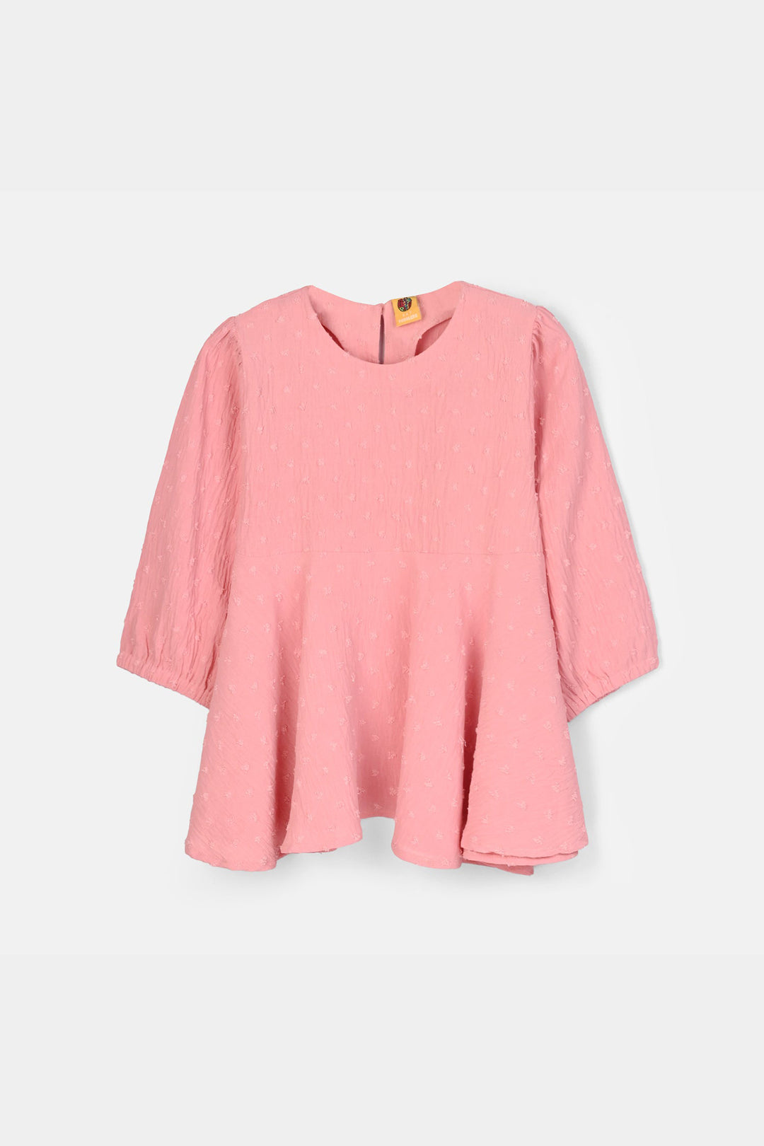 Girls Cotton CO-Ord Set Peachy-L.Pink