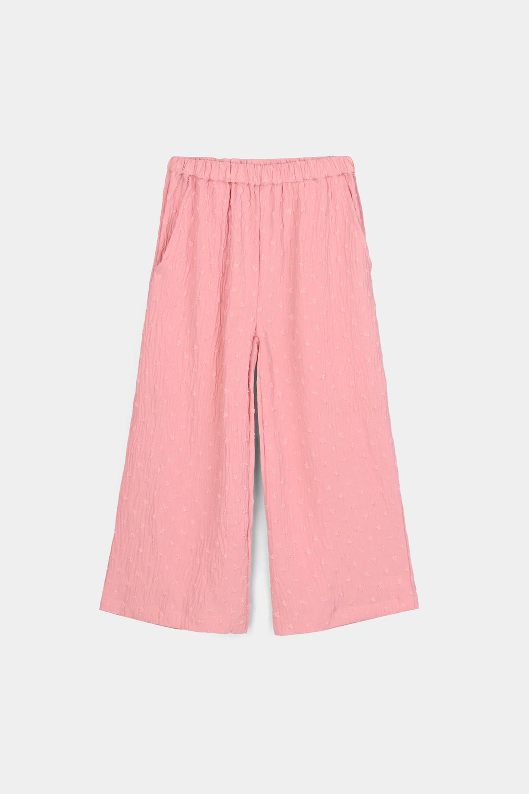Girls Cotton CO-Ord Set Peachy-L.Pink