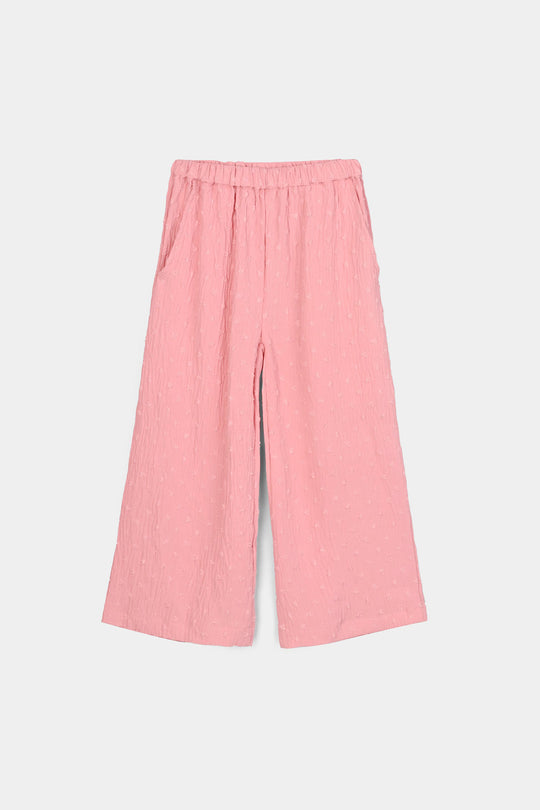 Girls Cotton CO-Ord Set Peachy-L.Pink