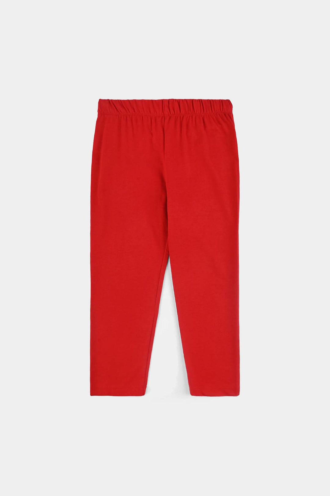 Boys Poly Twill Night Suit-Salsa