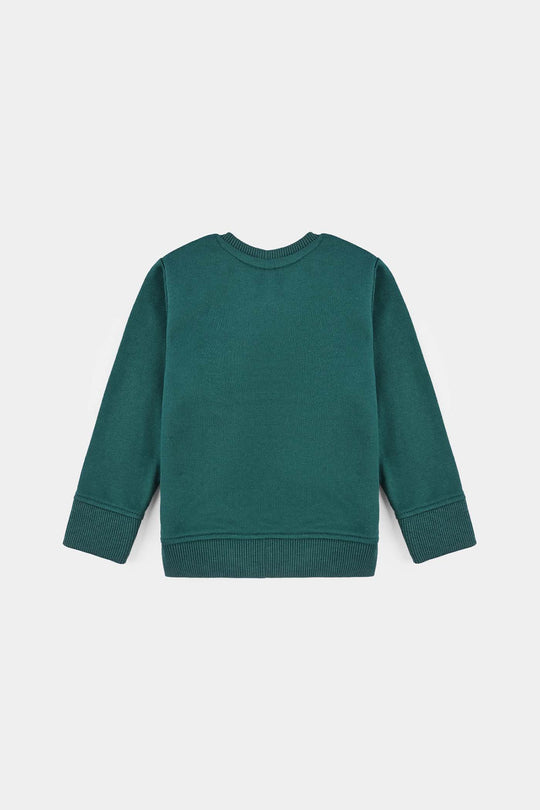 Infant Girls Fleece Sweatshirt Bambi-Green