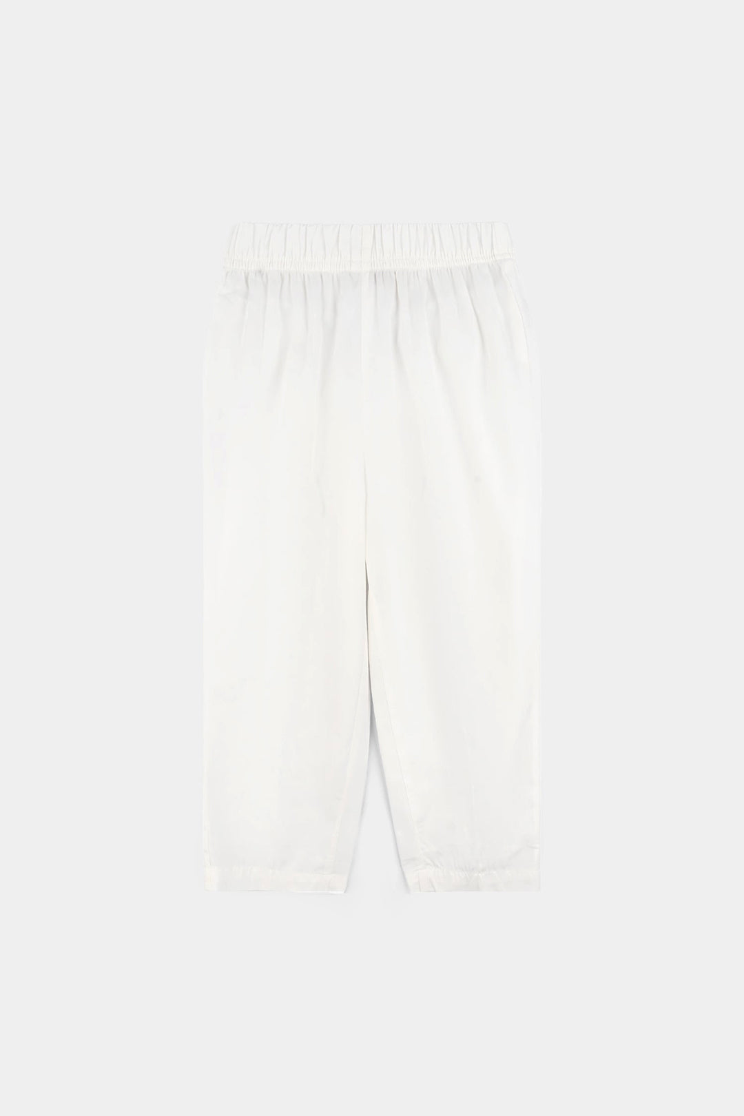 Boys Cotton Poplin 3Piece Suit-White