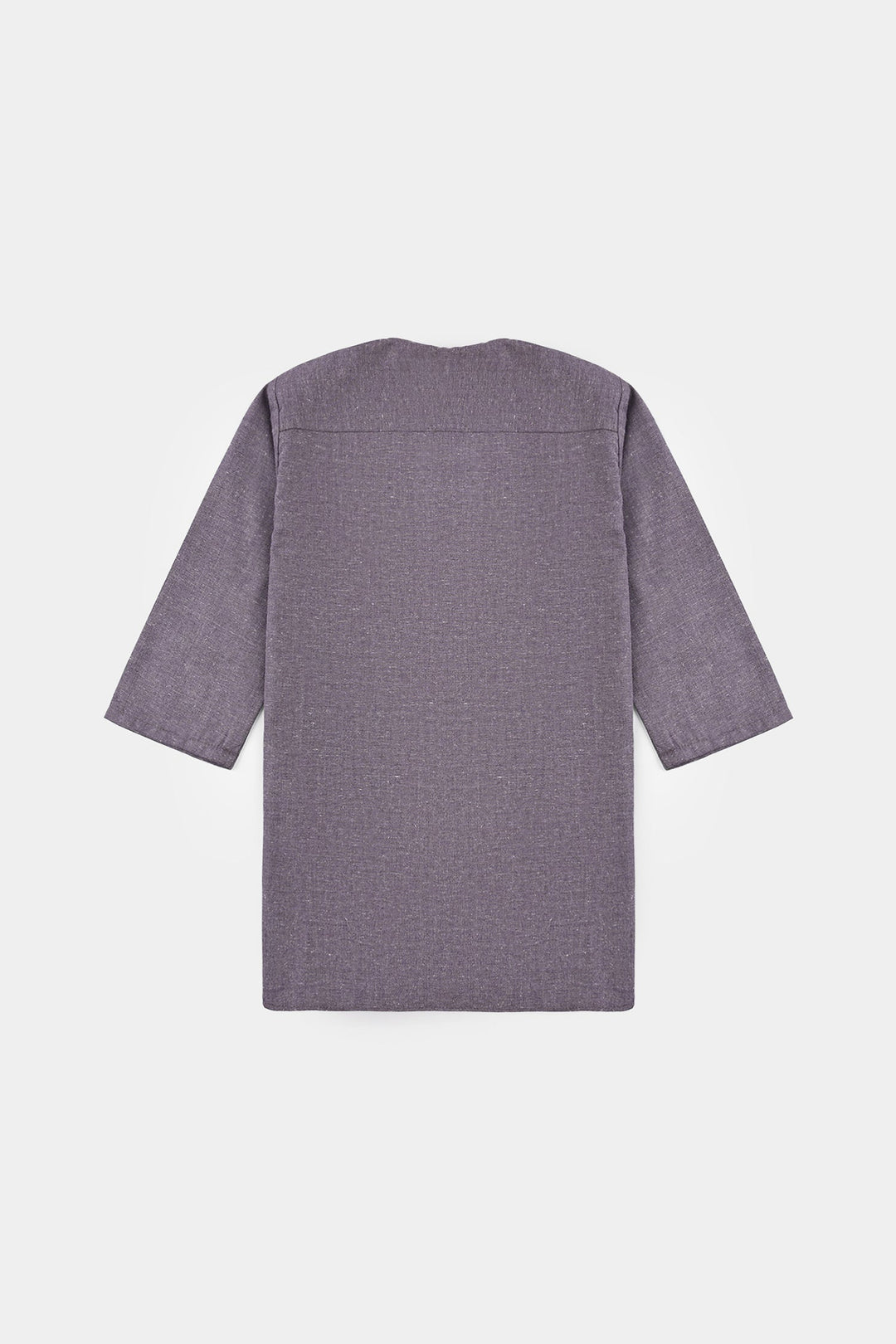 Infant Boys Poly Viscose Suit (Contrast Stitch)-GREY