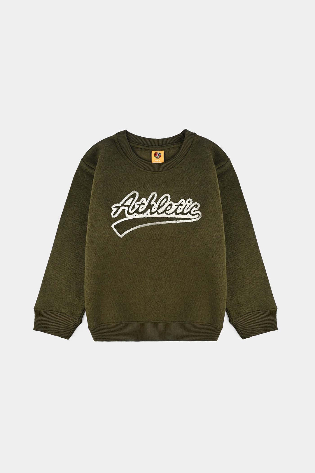 Boys Cotton Interlock Sweatshirt ATHLETIC-Green