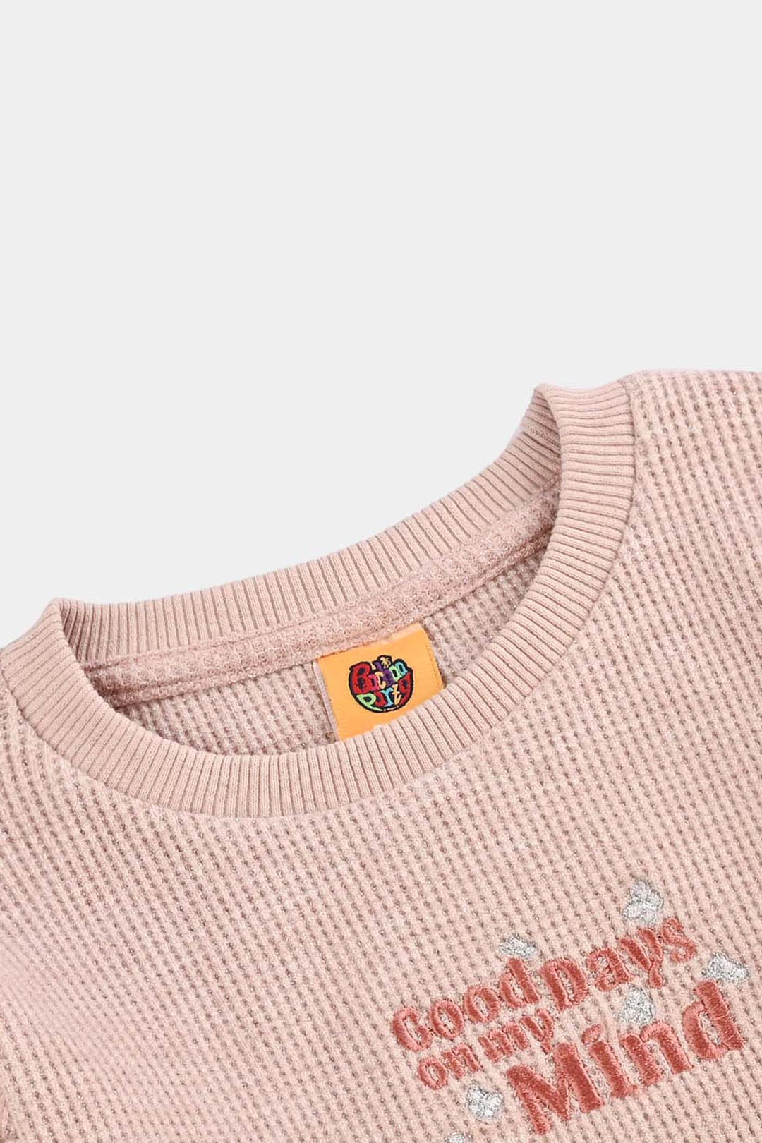 Girls Fleece Sweatshirt GOOD DAYS