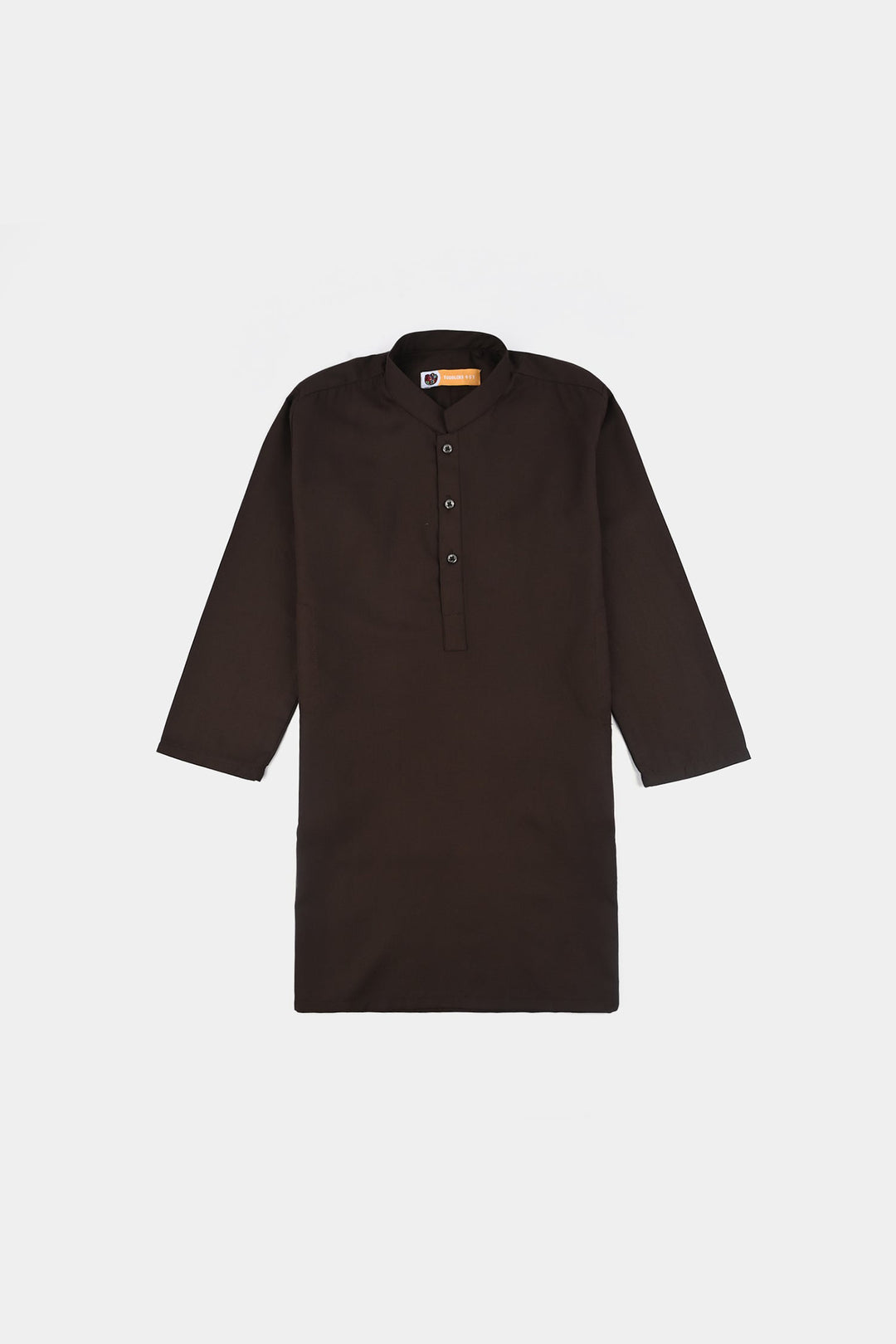 Boys Poly Viscose 3 Piece Suit (Earth Tone)-BROWN