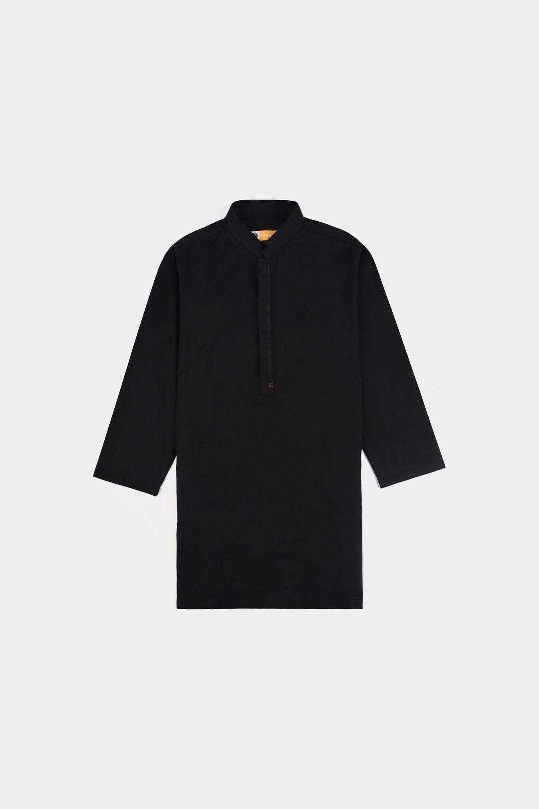 Boys Cotton Slub 3 Piece suit (Black Beauty)-BLACK