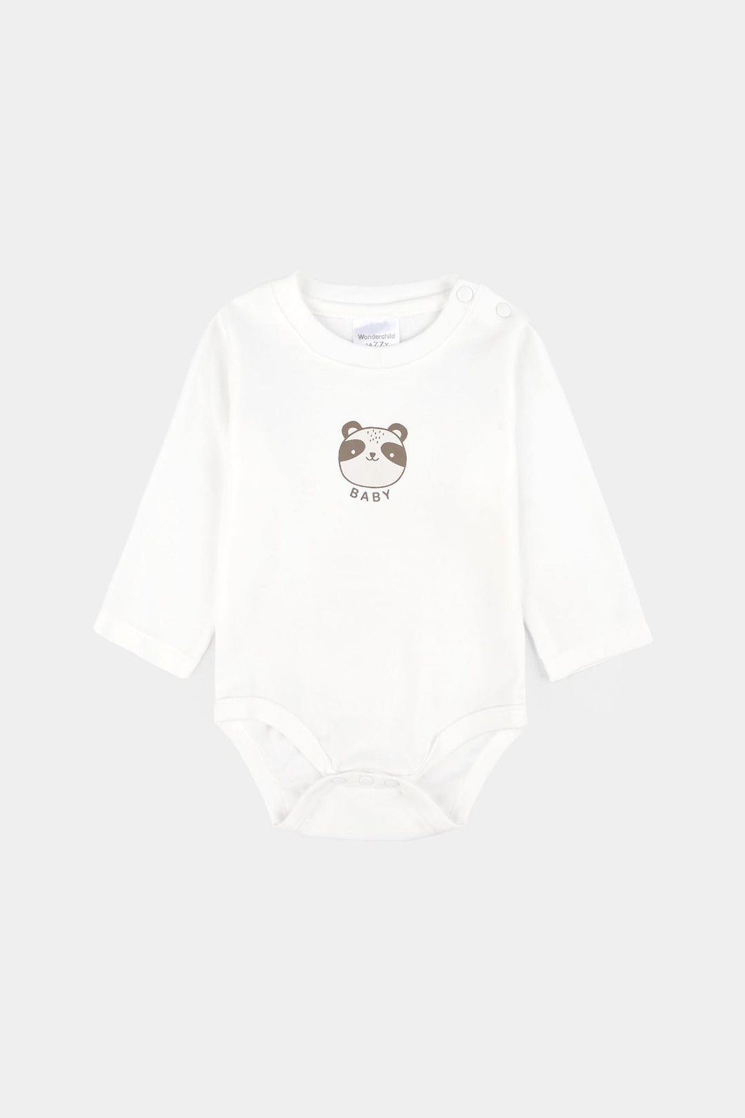 Infant Boys Cotton Interlock 3 PC Set-Brown/White/Yellow