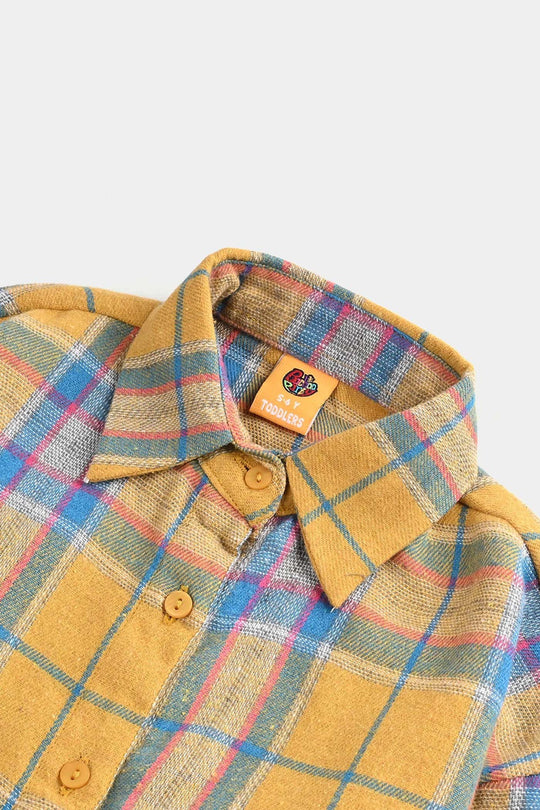 Girls Cotton Casual Top Honey Bee-Yellow